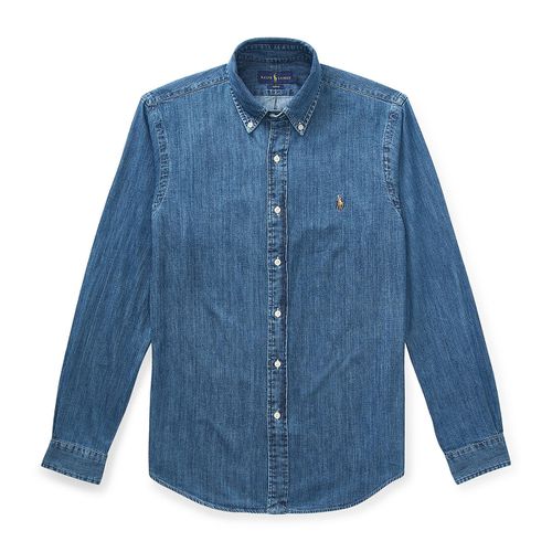 Camicia slim in denim - POLO RALPH LAUREN - Modalova