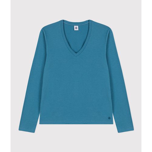 T-shirt Le Droit, In Jersey Di Cotone Fine Donna Taglie XS - petit bateau - Modalova