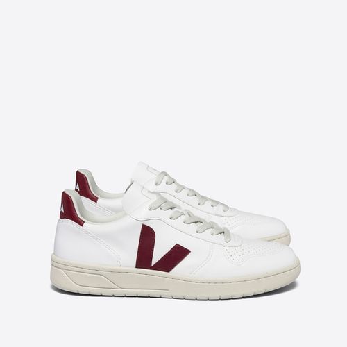 Sneakers in pelle V-10 - VEJA - Modalova