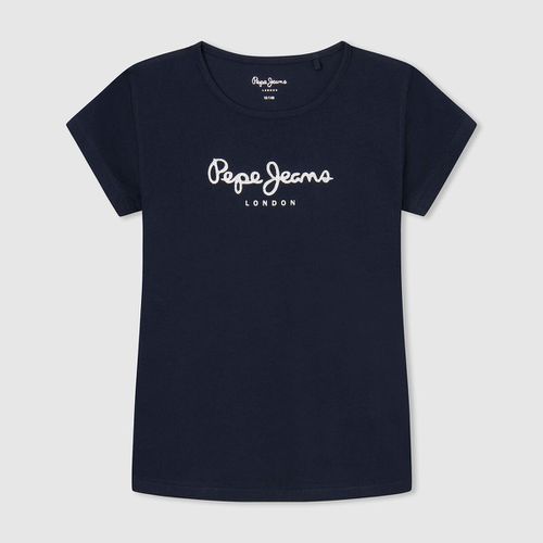 T-shirt Maniche Corte Bambina Taglie 10 anni - 138 cm - pepe jeans - Modalova