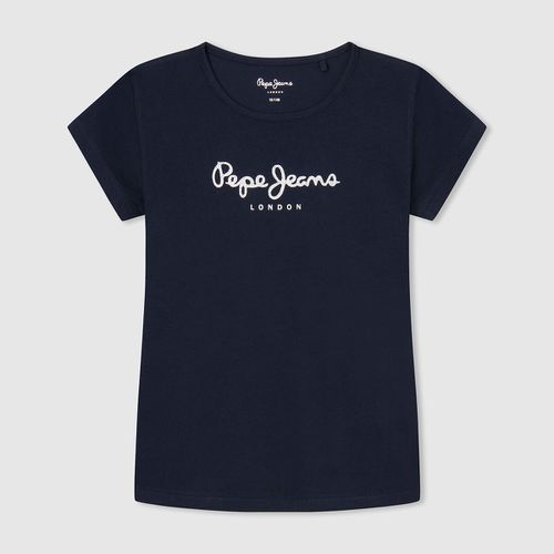 T-shirt Maniche Corte Bambina Taglie 8 anni - 126 cm - pepe jeans - Modalova