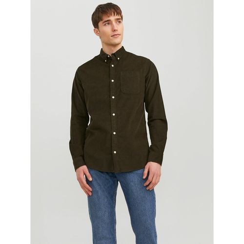 Camicia Tinta Unita In Velluto Jjeclassic Uomo Taglie XS - jack & jones - Modalova