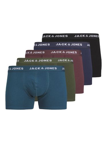 Confezione da 5 boxer tinta unita - JACK & JONES - Modalova