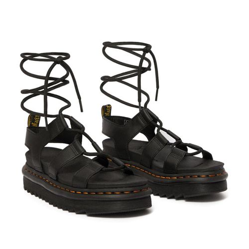 Sandali Stile Gladiatore In Pelle Nartilla Donna Taglie 38 - dr. martens - Modalova