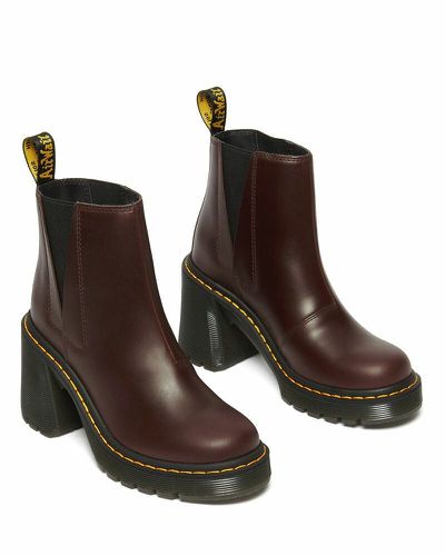 Stivali Con Tacco Spence In Pelle Sendal Donna Taglie 36 - dr. martens - Modalova