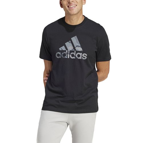 T-shirt maniche corte logo camo - adidas Performance - Modalova