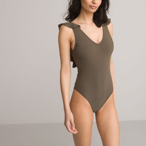 Costume Intero, Dorso Con Volant Donna Taglie 40 - la redoute collections - Modalova