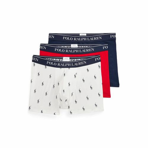 Confezione da 3 boxer tinta unita - POLO RALPH LAUREN - Modalova