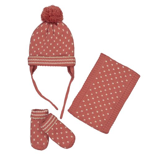 Completo berretto + snood + muffole 0 mesi-3 anni - LA REDOUTE COLLECTIONS - Modalova