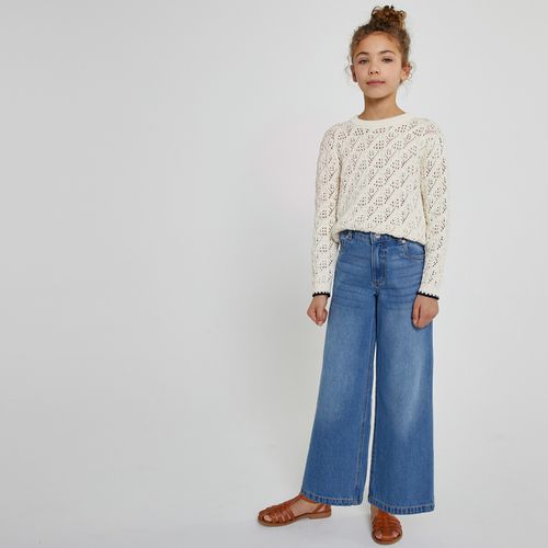 Jeans Larghi Bambina Taglie 3 anni - 94 cm - la redoute collections - Modalova