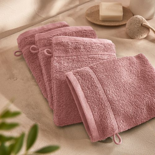 Confezione Da 4 Guanti Da Toilette 600 G/m² Taglie 15 x 21 cm - la redoute interieurs - Modalova