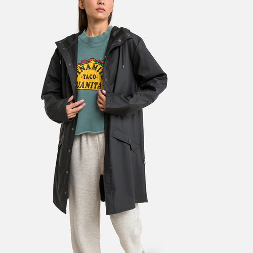 Giacca Impermeabile Con Cappuccio Unisex Mi-long Jacket Donna Taglie XS - rains - Modalova