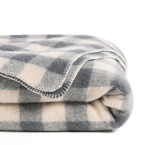 Coperta Pura Lana Romu Taglie 180 x 220 cm - la redoute interieurs - Modalova