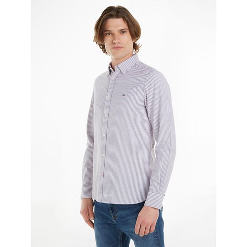 Camicia a righe oxford - TOMMY HILFIGER - Modalova