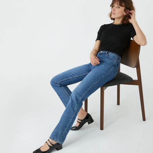 Jeans Regular, Dritti, Vita Alta Donna Taglie 40 - la redoute collections - Modalova