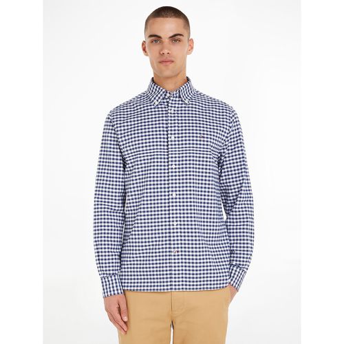 Camicia a quadri a maniche lunghe - TOMMY HILFIGER - Modalova