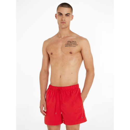 Shorts da bagno tinta unita - TOMMY HILFIGER - Modalova