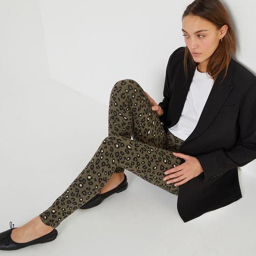 Leggings Stampa Animalier Donna Taglie XL - la redoute collections - Modalova