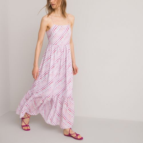 Abito sottili spalline maxi lunghezza - LA REDOUTE COLLECTIONS - Modalova