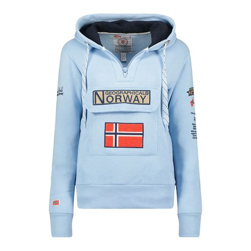 Felpa Con Cappuccio Gymclass Uomo Taglie XL - geographical norway - Modalova