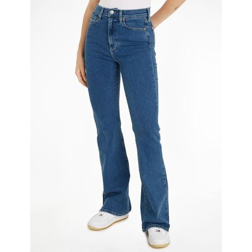 Jeans Flare, Vita Alta Donna Taglie W26 L30 (US) - 40 (IT) - tommy jeans - Modalova