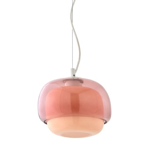 Lampadario In Vetro Colorato Ø21,5 Cm, Kinoko - la redoute interieurs - Modalova