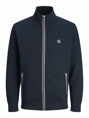 Felpa con cerniera e collo alto - JACK & JONES - Modalova