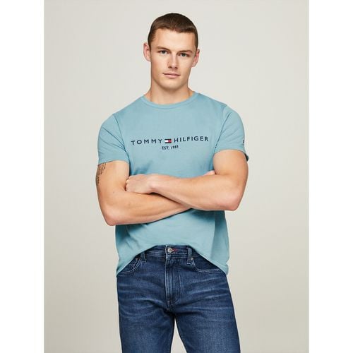 T-shirt girocollo maniche corte tommy logo - TOMMY HILFIGER - Modalova