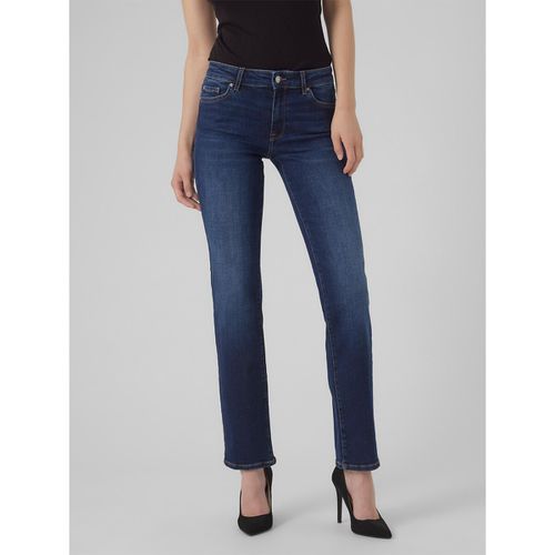 Jeans Dritti, Vita Standard Donna Taglie W25 L32 (US) - 38 (IT) - vero moda - Modalova