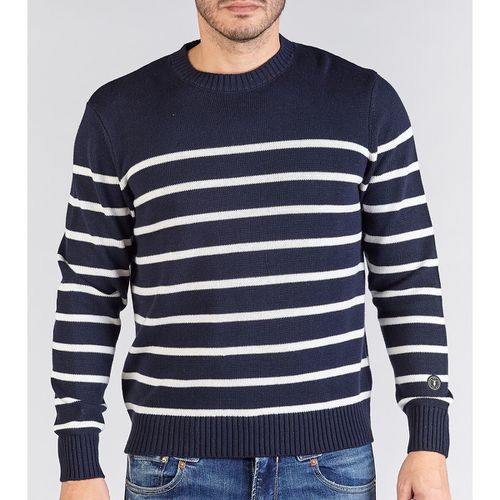 Maglione Alla Marinara Girocollo Milor Uomo Taglie XL - le temps des cerises - Modalova