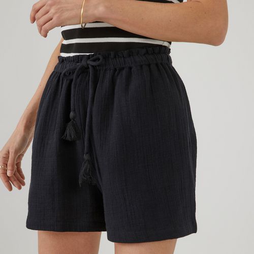 Shorts in garza di cotone - LA REDOUTE COLLECTIONS - Modalova