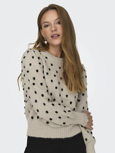 Maglione a pois, maniche lunghe - JDY - Modalova