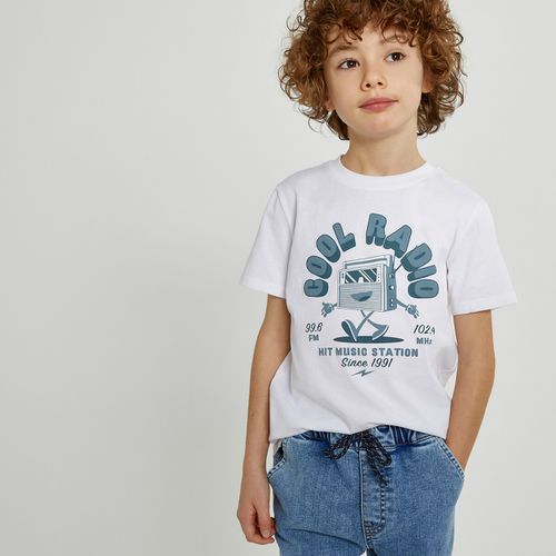 T-shirt Maniche Corte Taglie 6 anni - 114 cm - la redoute collections - Modalova
