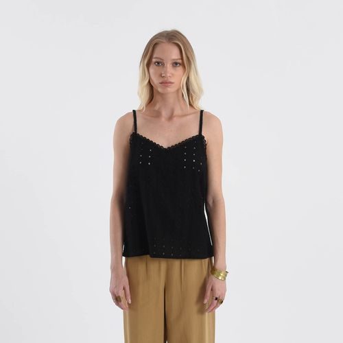 Top crochet, sottili spalline - MOLLY BRACKEN - Modalova