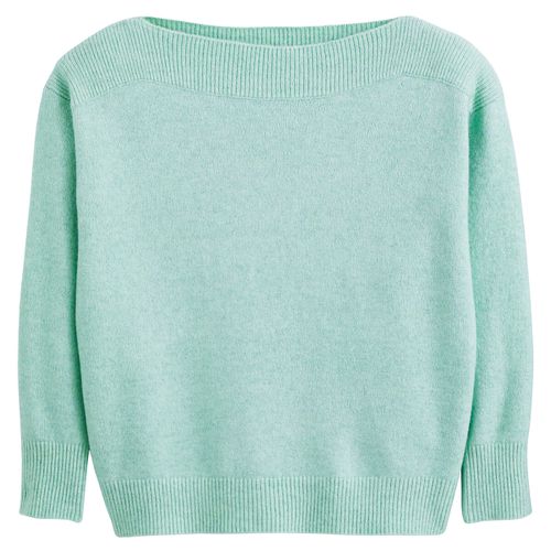 Maglione Scollo A Barchetta Donna Taglie S - la redoute collections - Modalova