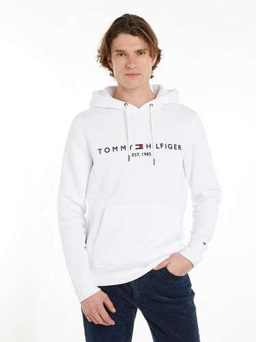 Felpa Con Cappuccio Tommy Logo Uomo Taglie S - tommy hilfiger - Modalova