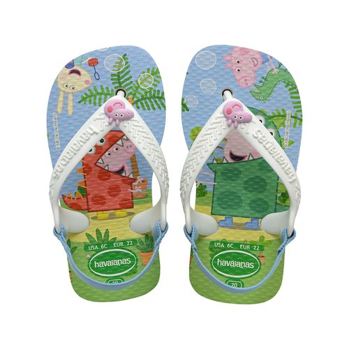 Sandali Infradito Baby Brasil Logo Ii Bambina Taglie 21 - havaianas - Modalova