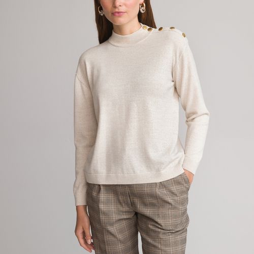 Pull A Collo Alto, Maglia Fine, Misto Lana Donna Taglie 34/36 (FR) - 38/40 (IT) - anne weyburn - Modalova