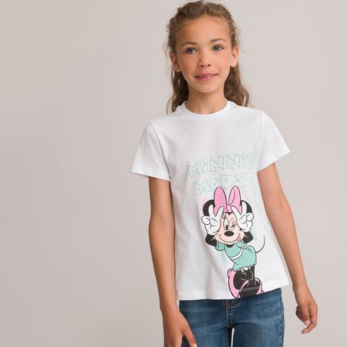 T-shirt Girocollo, Stampa Bambina Taglie 4 anni - 102 cm - minnie mouse - Modalova