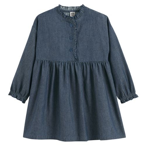 Abito in denim leggero a maniche lunghe - LA REDOUTE COLLECTIONS - Modalova