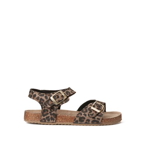 Sandali Con Motivo Leopardato Bambina Taglie 26 - la redoute collections - Modalova