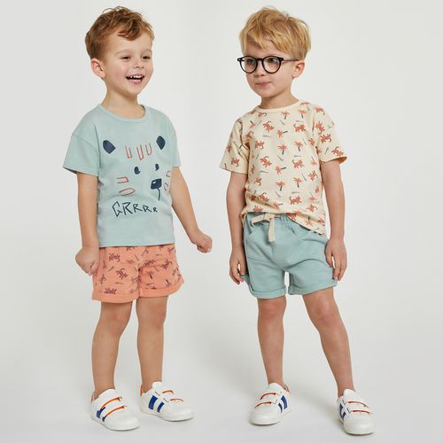 Confezione Da 2 Completi T-shirt E Shorts Taglie 6 mesi - 67 cm - la redoute collections - Modalova