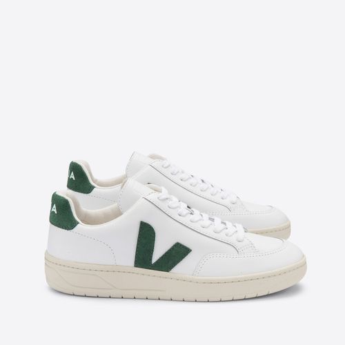 Sneakers con lacci in pelle V12 - VEJA - Modalova