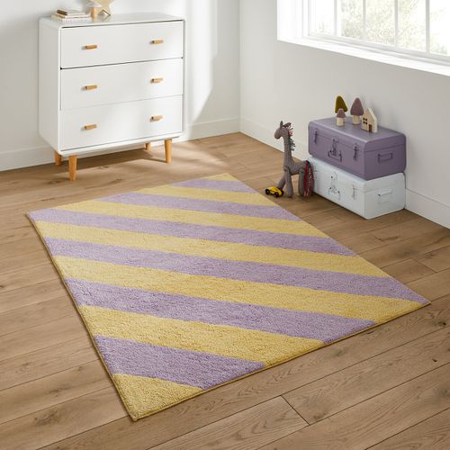 Tappeto Bambino A Righe Cotone Riciclato, Izalio Taglie 120 x 170 cm - la redoute interieurs - Modalova