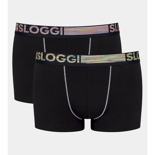 Confezione da 2 boxer Go ABC Natural cotone bio - SLOGGI - Modalova