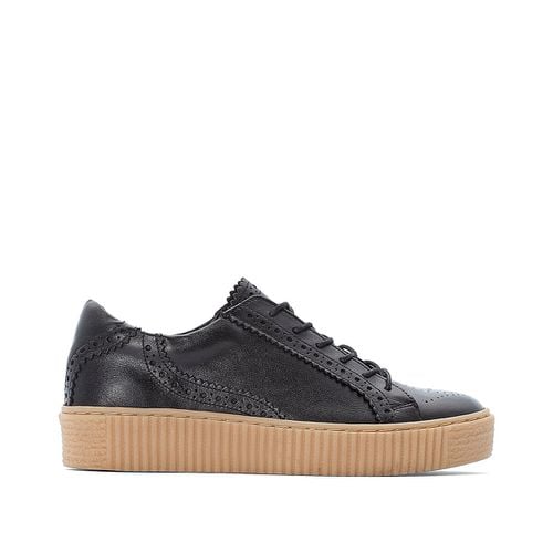 Sneakers in pelle con zeppa - LA REDOUTE COLLECTIONS - Modalova