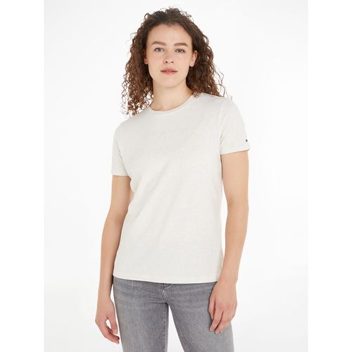 T-shirt Scollo Rotondo Maniche Corte Donna Taglie XS - tommy hilfiger - Modalova