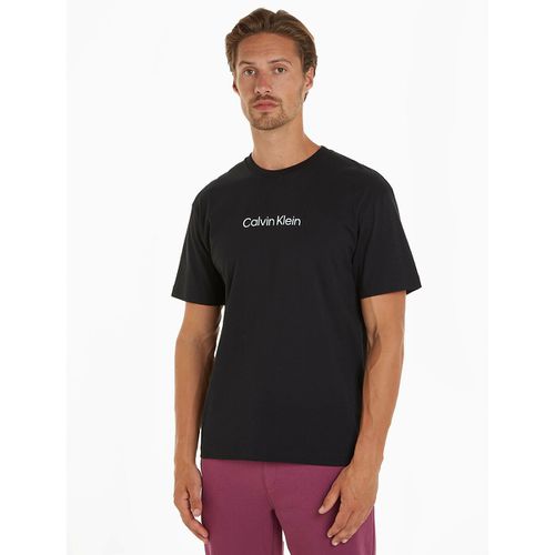 T-shirt Girocollo Hero Logo Uomo Taglie 3XL - calvin klein - Modalova