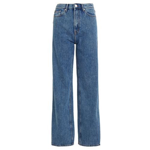 Jeans Larghi, Vita Alta Donna Taglie W30 L30 (US) - 44 (IT) - tommy jeans - Modalova