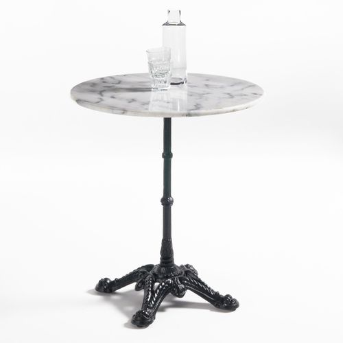 Tavolo da giardino, tavolino rotondo, ripiano in marmo, Redville - LA REDOUTE INTERIEURS - Modalova